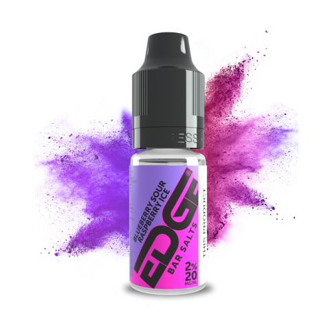 Edge Bar Salts Blueberry Sour Raspberry Ice Nic Salt 10ml bottle
