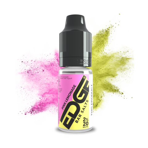 Edge Bar Salts Pink Lemonade Nic Salt 10ml bottle