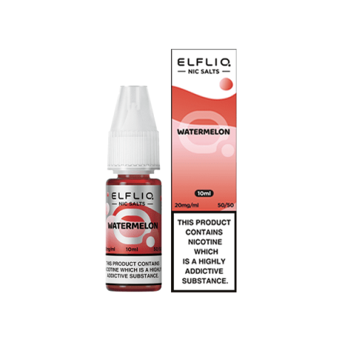 ElfLiq Watermelon Nic Salt 10ml bottle